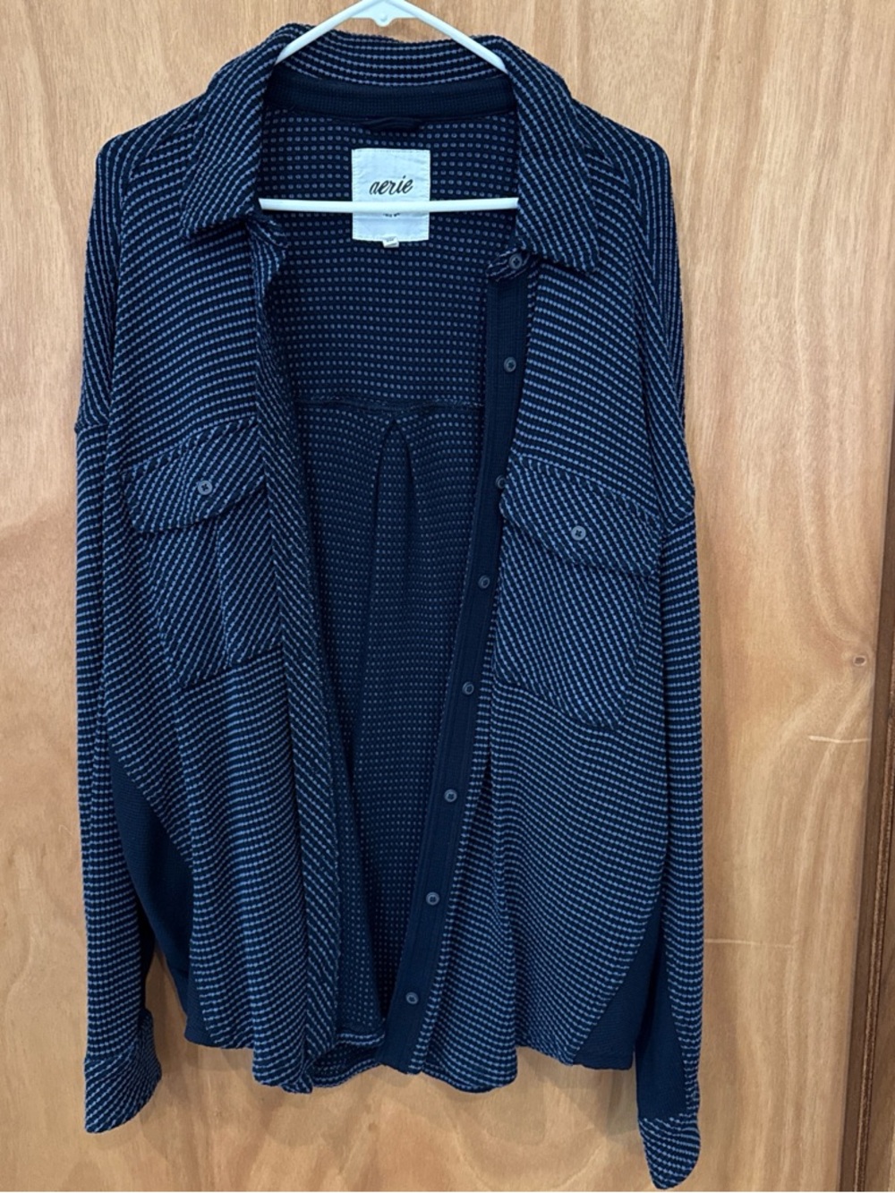 Aerie Lumberjane Waffle Shirt